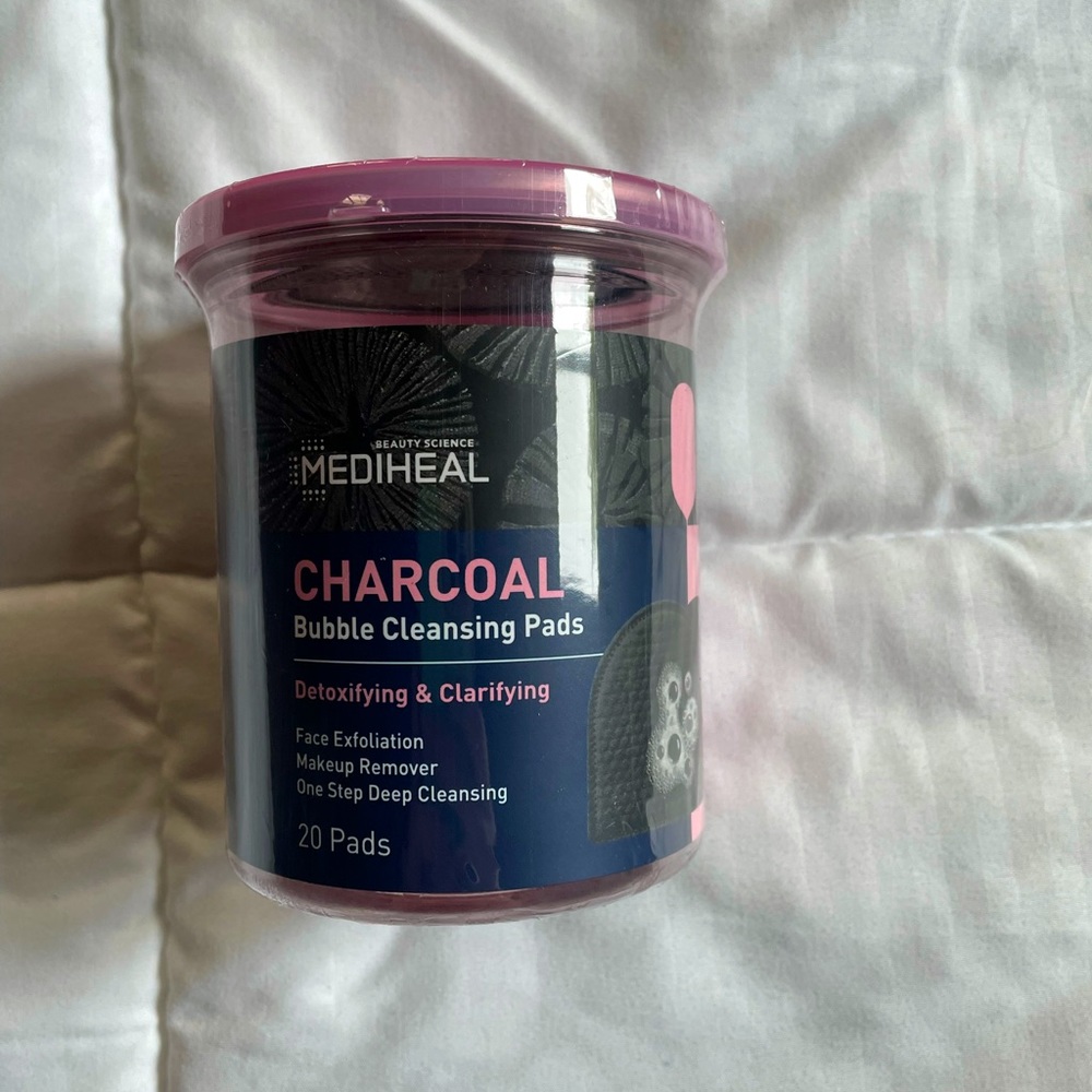 3/$15 Charcoal cleansing pads